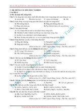 Bài tập Hóa học 11 - Chương 1 Sự điện li - Nguyễn Minh Tuấn